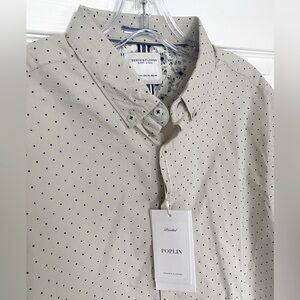 Denim & Flower Button Up Shirt